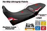 MV Agusta Enduro Veloce 2024-2025 Seat Cover Tappezzeria Ultragrip White Red