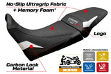 MV Agusta Enduro Veloce 2024-2025 Seat Cover Tappezzeria Comfort Ultragrip White