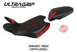 MV Agusta Turismo Veloce 2014-2020 Seat Cover Tappezzeria Ultragrip Red Grey