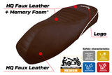 Vespa GTS 125 150 300 2009-2021 2022 2023 Seat Cover Tappezzeria Comfort D Brown