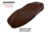 Vespa GTS 125 150 300 2009-2021 2022 2023 Seat Cover Tappezzeria Comfort D Brown