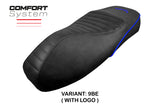 Vespa GTS 125 150 300 2009-2021 2022 2023 Seat Cover Tappezzeria Comfort Blue