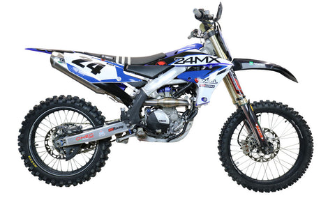 GPR Exhaust System Yamaha YZ 250 2020-2020, Pentacross Inox, Full System Exhaust, Including Removable DB Killer/spark arrestor