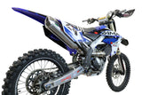 GPR Exhaust System Yamaha YZ 250 2020-2020, Pentacross Inox, Full System Exhaust, Including Removable DB Killer/spark arrestor