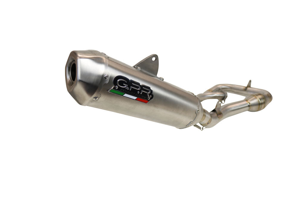 GPR Exhaust System Ktm 250 SXF 2019-2023, Pentacross FULL Titanium, Full System Exhaust, Including Removable DB Killer/spark arrestor