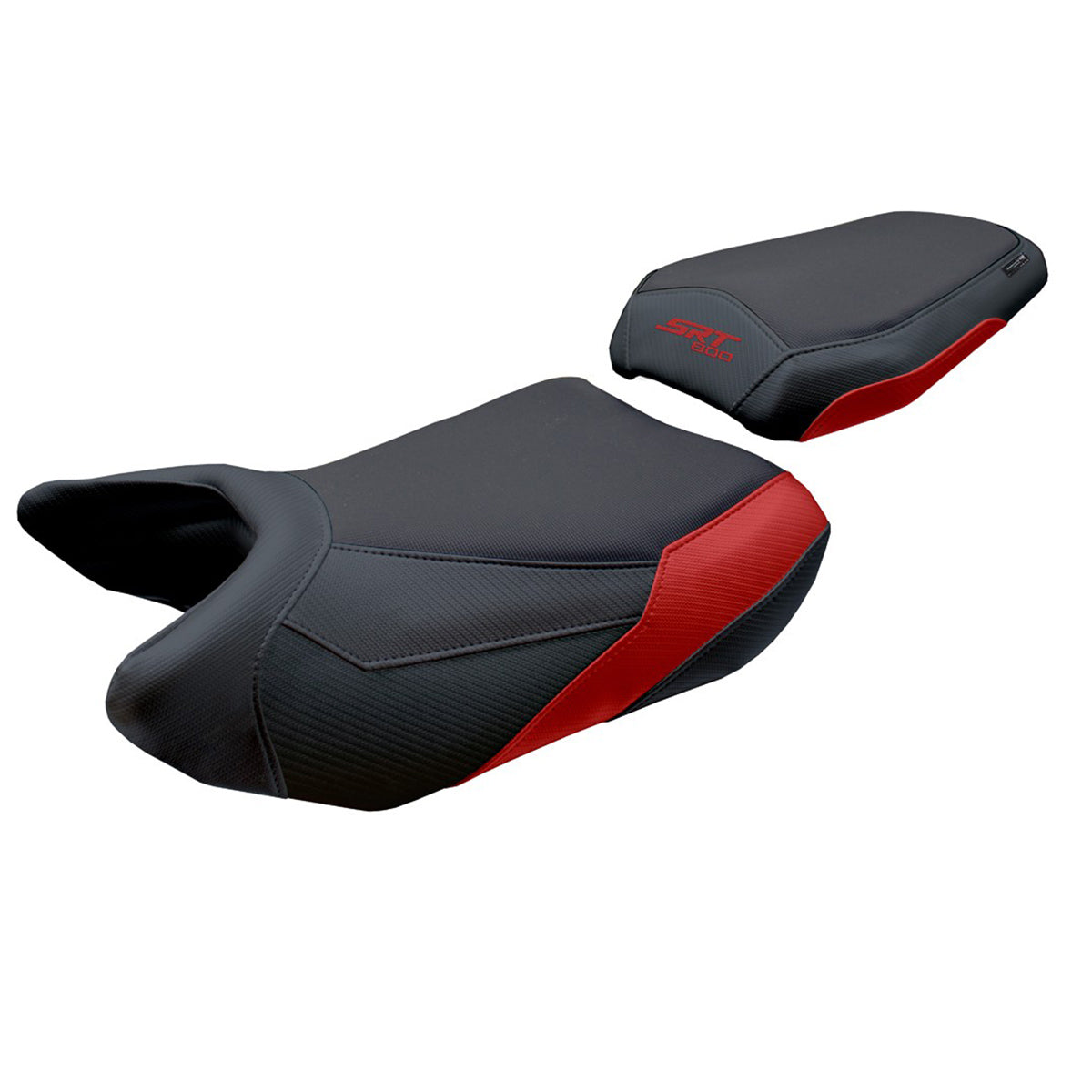 QJ Motor SRT 800 X / S / SX 2023-2025 Seat Cover Tappezzeria Comfort Red Black