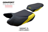 QJ Motor SRT 800 X / S / SX 2023-2025 Seat Cover Tappezzeria Comfort Yellow Blk