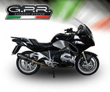 GPR Exhaust for Bmw R1200RT LC 2014-2016, Gpe Ann. Poppy, Slip-on Exhaust Including Removable DB Killer and Link Pipe