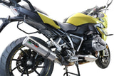 GPR Exhaust for Bmw R1250R R1250RS 2021-2023, M3 Titanium Natural, Slip-on Exhaust Including Removable DB Killer and Link Pipe