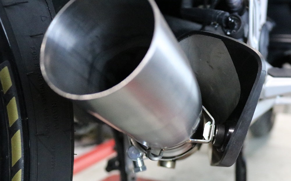 GPR Exhaust for Bmw R1250R R1250RS 2021-2023, Dual Poppy, Slip-on Exhaust Including Removable DB Killer and Link Pipe