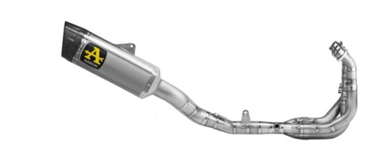 71241PTR Arrow Yzf R9 2025  Competition Evo Titanium Full system exhaust NO db killer 105db