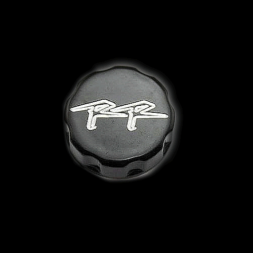 Honda "RR" Engraved oil cap- Black