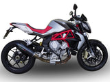 GPR Exhaust System Mv Agusta Brutale 800 2021-2023, Gpe Ann. Poppy, Slip-on Exhaust Including Link Pipe and Removable DB Killer