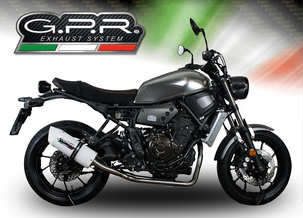 Yamaha Xsr 700 2016-2020 Exhaust GPR Full System Albus Evo4