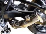 GPR Exhaust System Husqvarna Nuda 900 900R 2012-2013, Gpe Ann. titanium, Slip-on Exhaust Including Link Pipe