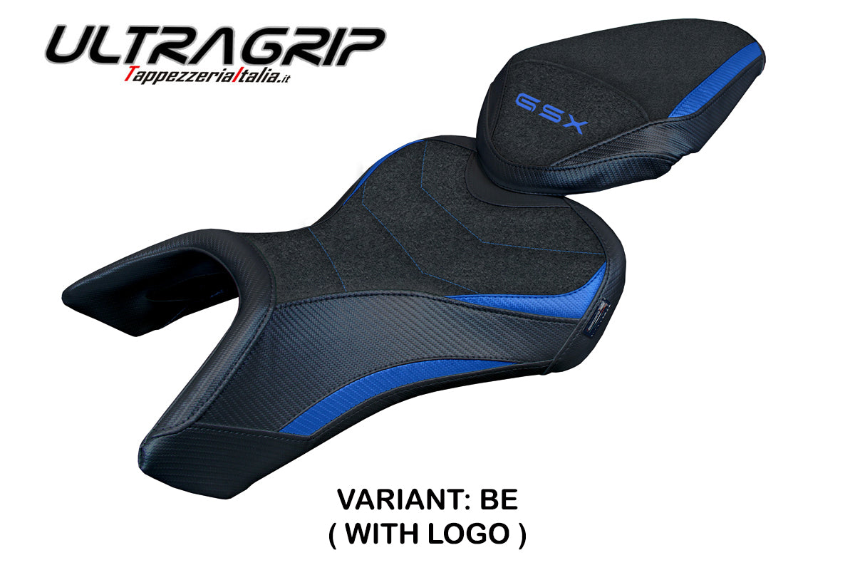 Suzuki GSX 8S-8R 2023 2024 Seat Cover Tappezzeria Ultragrip Blue Black