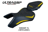 Suzuki GSX 8S-8R 2023 2024 Seat Cover Tappezzeria Ultragrip Yellow Black