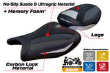 Suzuki GSX 1300 R Hayabusa 2021-2025 Seat Cover Tappezzeria Comfort Grip Silver