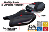 Suzuki GSX 1300 R Hayabusa 2021-2025 Seat Cover Tappezzeria Ultragrip Silver