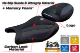 Suzuki Hayabusa 2008-2020 Seat Cover Tappezzeria Comfort Ultragrip Suede Black