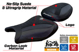 Suzuki Hayabusa 2008-2018 2019 2020 Seat Cover Tappezzeria Ultragrip Suede Black