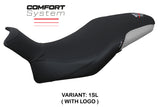 Suzuki Katana 2019 2020 2021 2022 2023 Seat Cover Tappezzeria Comfort Silver Blk