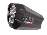 GPR Exhaust for Bmw R1200RT 2009-2013, Sonic Poppy, Slip-on Exhaust Including Removable DB Killer and Link Pipe