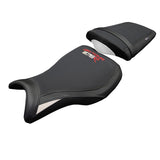Triumph Daytona 675R 2006-2011 2012 Seat Cover Tappezzeria Comfort White Black