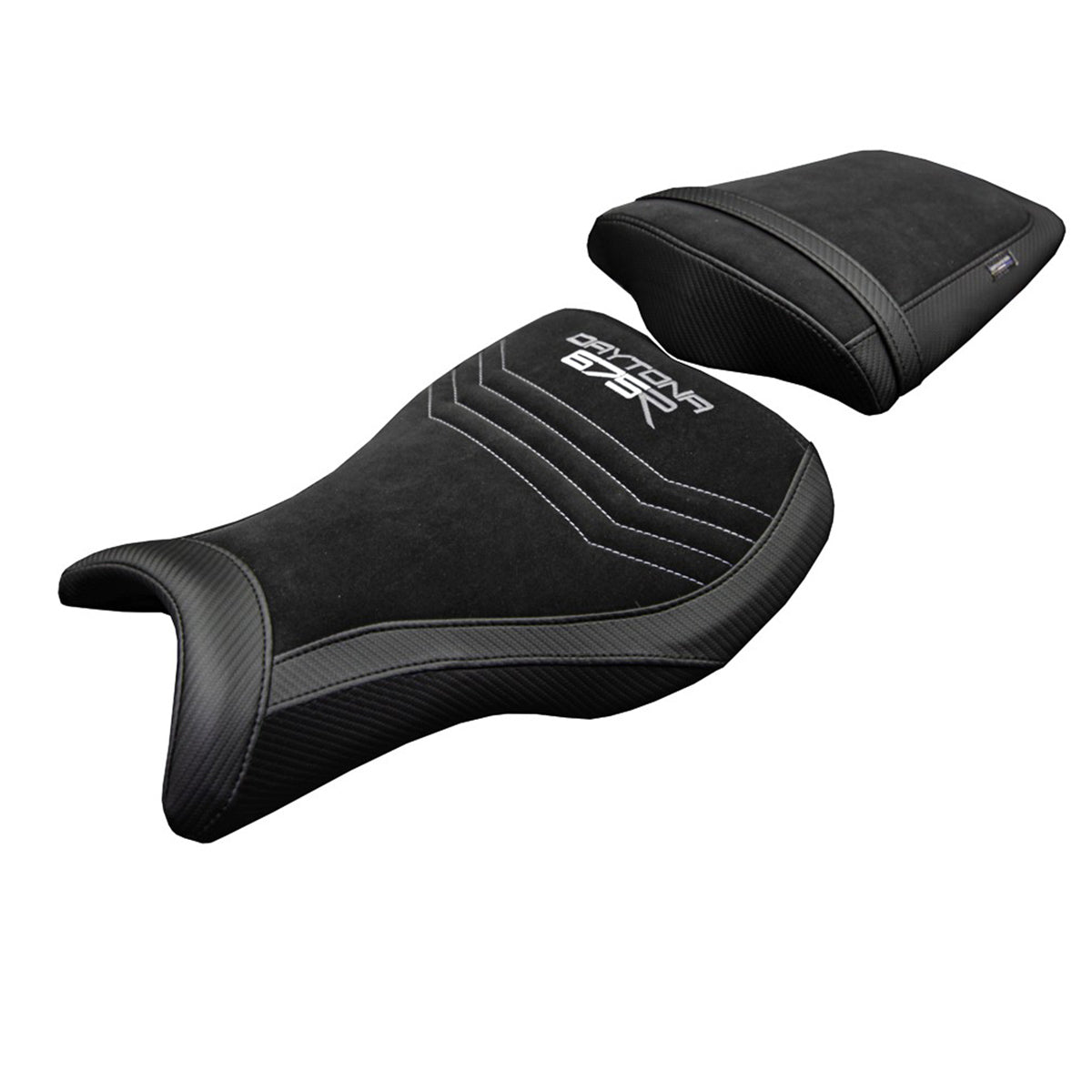 Triumph Daytona 675R 2006-2010 2011 2012 Seat Cover Tappezzeria Velvet Black