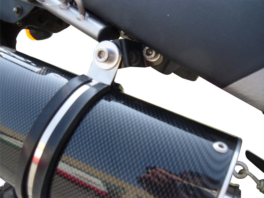 Yamaha Tricker 250 2005-2008  Exhaust GPR Slip-on Furore Nero