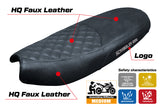 Triumph Scrambler 1200 2019 2020 2021 2022 2023 Seat Cover Tappezzeria Black SE