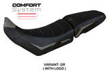 Triumph Tiger 850 Sport 2021-2024 2025 Seat Cover Tappezzeria Comfort Grey Black