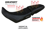 Triumph Tiger 850 Sport 2021-2025 Seat Cover Tappezzeria Heating Comfort Black