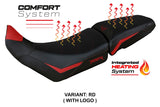 Triumph Tiger 850 Sport 2021-2025 Seat Cover Tappezzeria Heating Comfort Red