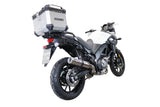 Suzuki V-STROM 650  2012-2016 GPR TECH 35 L Aluminum Top Case in Silver with Specific Plate Included