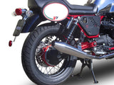 GPR Exhaust System Moto Guzzi Nevada 750 2008-2014, Vintacone , Dual slip-on Including Removable DB Killers and Link Pipes