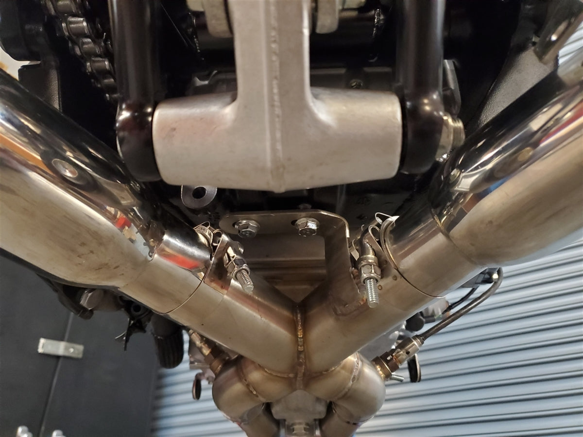 Suzuki Hayabusa 2022-2025 Dual Shorty X-Pipe Voodoo Exhaust