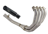 Honda CBR 900RR 1993-1999 4-into-1 Shorty Black Exhaust Pipe by Voodoo