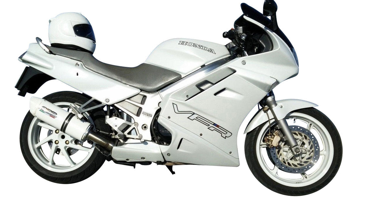 GPR Exhaust System Honda VFR750F 1994-1997, Albus Ceramic, Slip-on Exhaust Including Removable DB Killer and Link Pipe