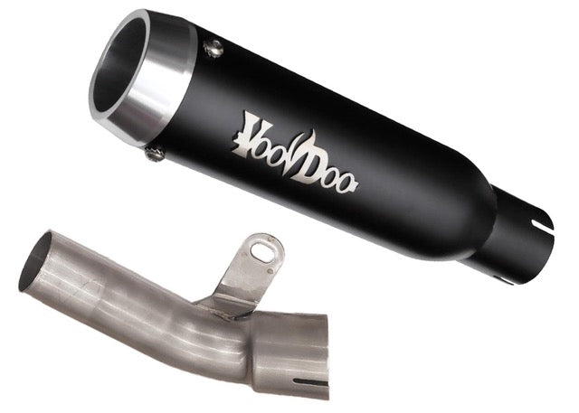 Kawasaki Ninja ZX-10R ZX1000 Exhaust 2016-2020 Shorty Polished Pipe by Voodoo