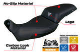 Voge Valico 525 DS DSX 2023 2024 Seat Cover Tappezzeria Black