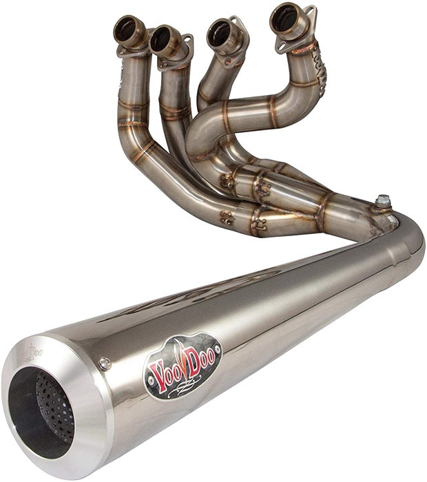 Kawasaki ZX10R 2004-2010 Polished Sidewinder Exhaust by Voodoo