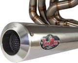 Kawasaki ZX10R 2004-2010 Polished Sidewinder Exhaust by Voodoo