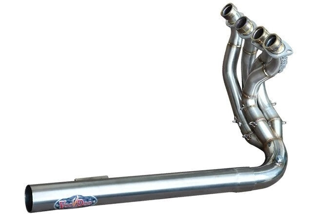 Kawasaki ZX-14R 2006-2024 Competition Sidewinder Exhaust in Polished by Voodoo