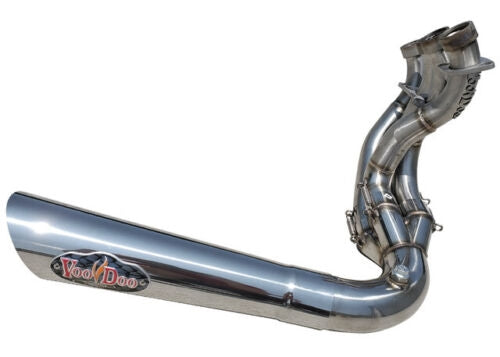 Kawasaki ZX14R 2006-2025 Slash Sidewinder Exhaust in Polished by Voodoo