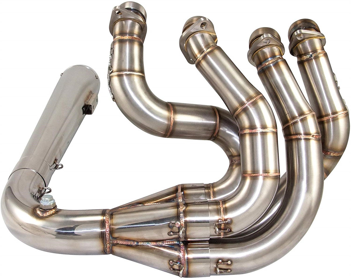 Kawasaki Ninja ZX10R 2011-2020 Polished Sidewinder Exhaust, 4:1 Full System, by Voodoo