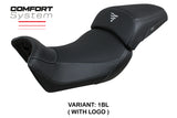 Voge Valico 650 DS 2021 2022 2023 Seat Cover Tappezzeria Comfort Black