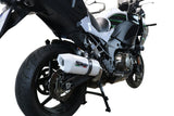 GPR Exhaust System Kawasaki Versys 1000 I.E. 2019-2020, Albus Evo4, Slip-on Exhaust Including Removable DB Killer and Link Pipe