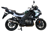 GPR Exhaust System Kawasaki Versys 1000 I.E. 2021-2023, M3 Inox , Slip-on Exhaust Including Removable DB Killer and Link Pipe