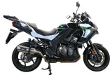 GPR Exhaust System Kawasaki Versys 1000 I.E. 2019-2020, Satinox , Slip-on Exhaust Including Removable DB Killer and Link Pipe